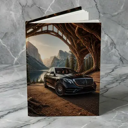 Mercedes S Class Black Mountain Lake Setting