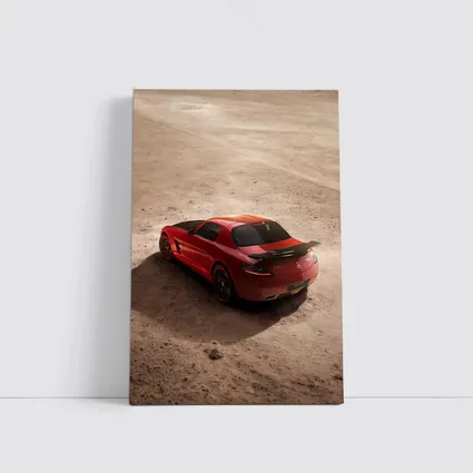 Mercedes SLS AMG Red Desert Sand