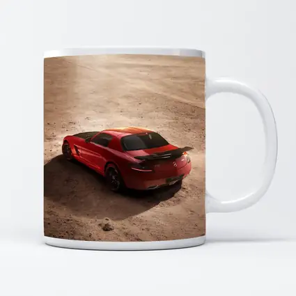 Mercedes SLS AMG Red Desert Sand