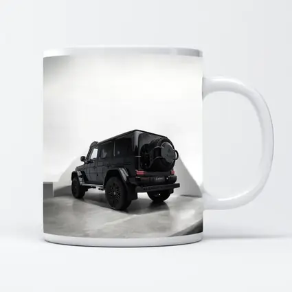 Mercedes G Class Black SUV Studio Shot