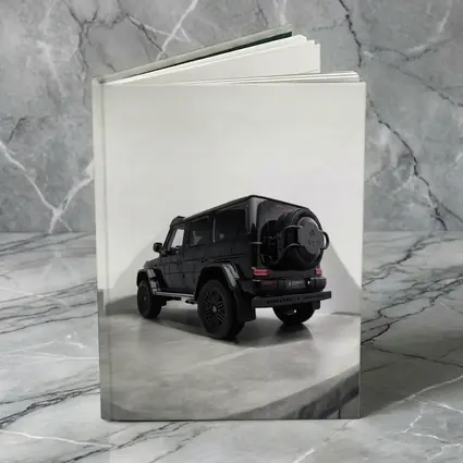 Mercedes G Class Black SUV Studio Shot