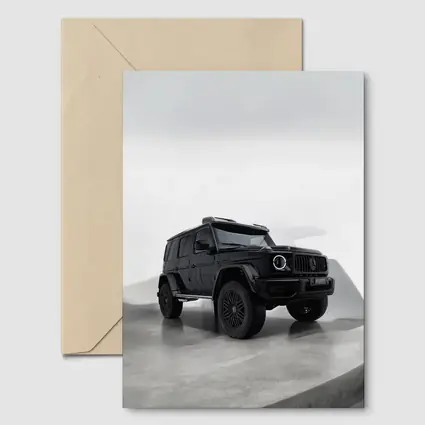 Mercedes G63 4x4 Black Minimal Studio