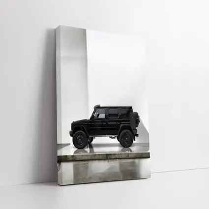 Mercedes G Class Black SUV White Studio