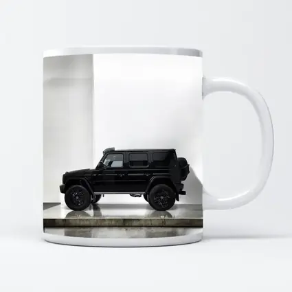 Mercedes G Class Black SUV White Studio