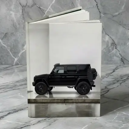 Mercedes G Class Black SUV White Studio