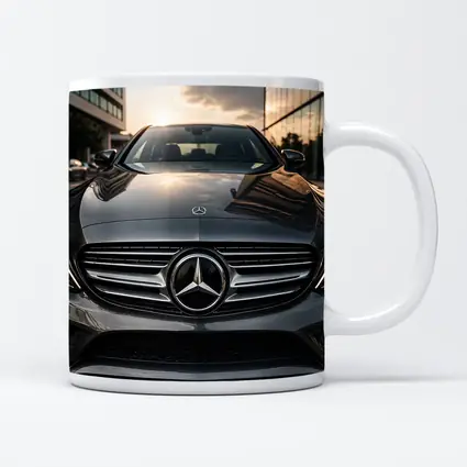 Mercedes C Class Front Grille Sunset City