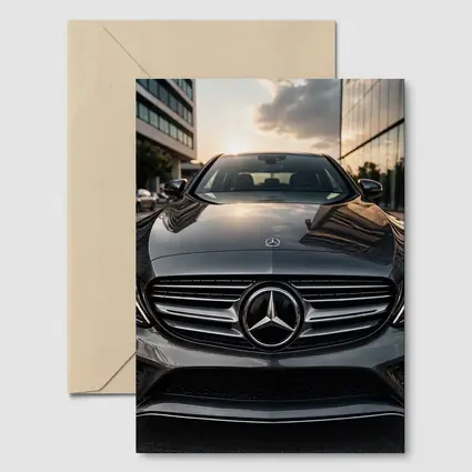Mercedes C Class Front Grille Sunset City
