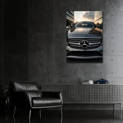 Mercedes C Class Front Grille Sunset City