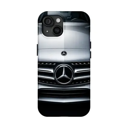 Mercedes C Class Hood Close Up Silver