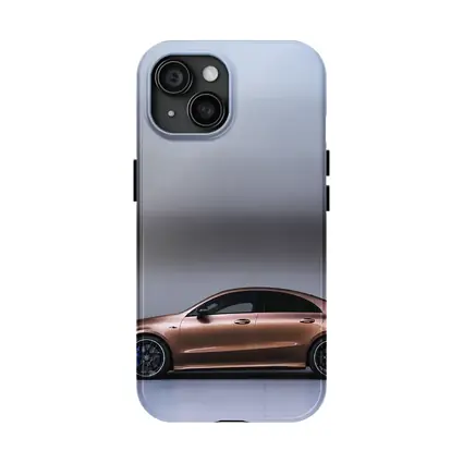 Mercedes CLA AMG Brown Studio Side Profile