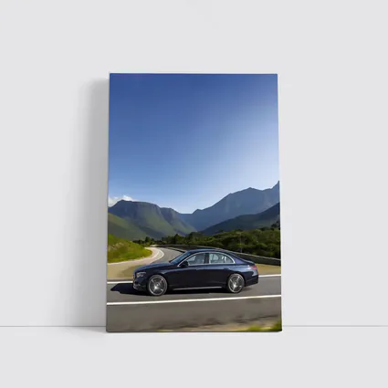Mercedes E Class Blue Mountain Road Drive