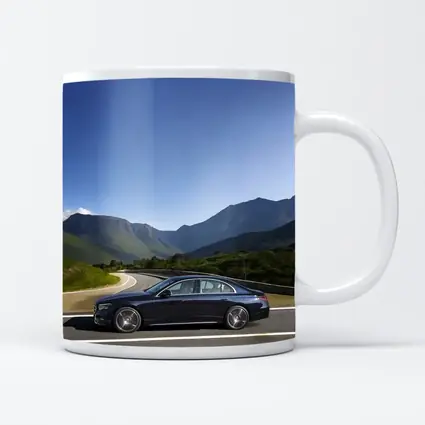Mercedes E Class Blue Mountain Road Drive
