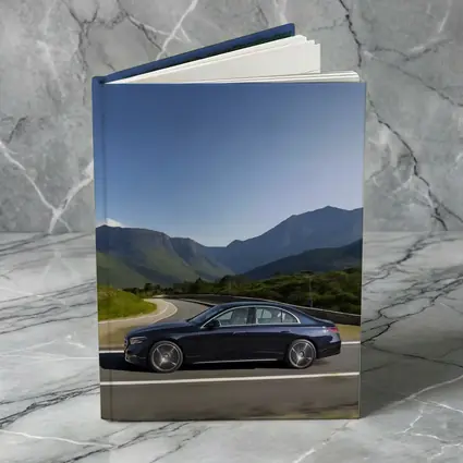 Mercedes E Class Blue Mountain Road Drive
