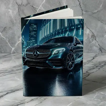 Mercedes E Class Neon City Night