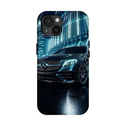 Mercedes E Class Neon City Night