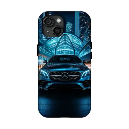 Mercedes E Class City Night Neon