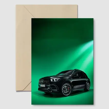 Mercedes AMG GLE Black Green Studio