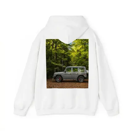 Mercedes G Wagon Silver Forest Setting