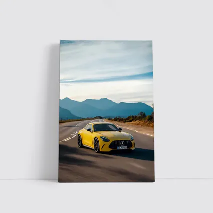 Mercedes AMG GT Yellow Mountain Road Drive