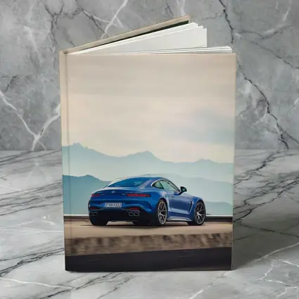 Mercedes AMG GT Blue Mountain Road Drive