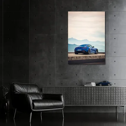 Mercedes AMG GT Blue Mountain Road Drive