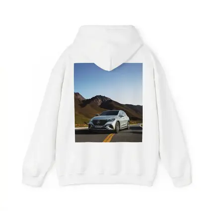 Mercedes EQE SUV Mountain Road Silver