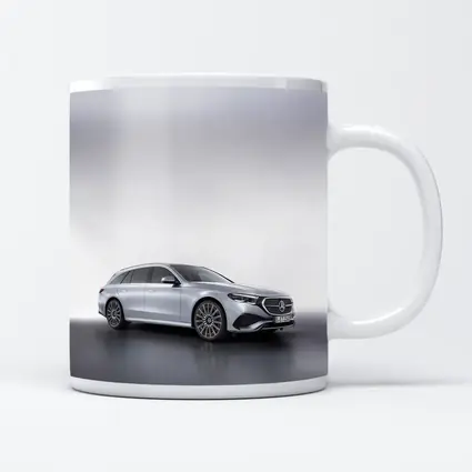Mercedes E Class Estate Silver Studio Shot