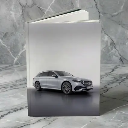 Mercedes E Class Estate Silver Studio Shot