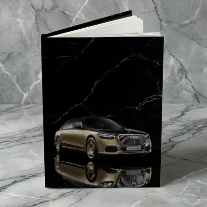 Mercedes Maybach S Class Gold Black Marble