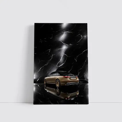 Mercedes Maybach S Class Gold Black Marble