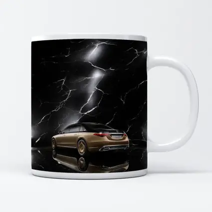Mercedes Maybach S Class Gold Black Marble
