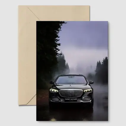 Mercedes Maybach S Class Foggy Mountain Road