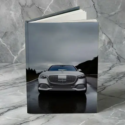 Mercedes Maybach S Class Wet Road Overcast
