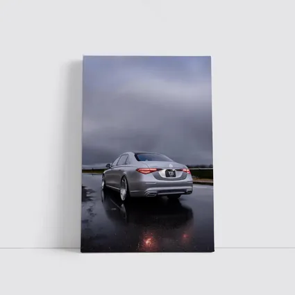 Mercedes Maybach S Class Rainy Wet Road