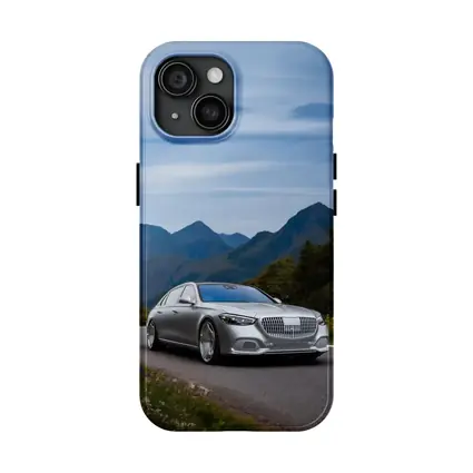 Mercedes Maybach S Class Mountain Road Silver