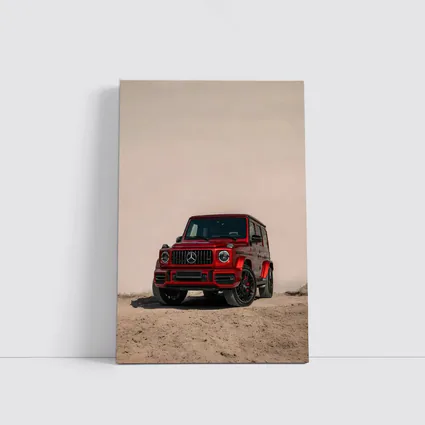 Mercedes AMG G Class Red Desert Scene