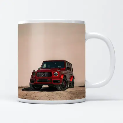 Mercedes AMG G Class Red Desert Scene
