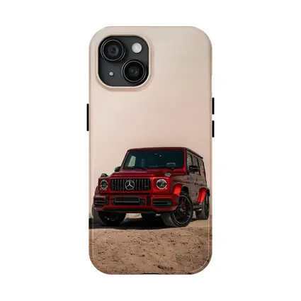 Mercedes AMG G Class Red Desert Scene