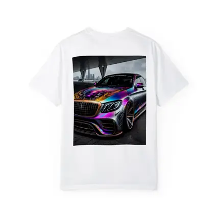Mercedes S Class Colorful Custom Wrap Art