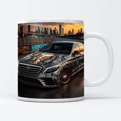 Mercedes S Class Custom Tattoo Art City