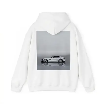 Mercedes AMG GT White Studio Side Profile