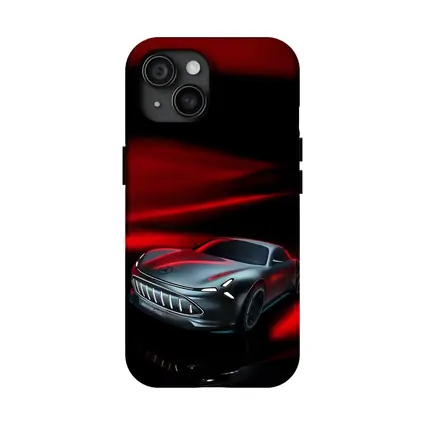 Mercedes Vision AMG Dark Red Background