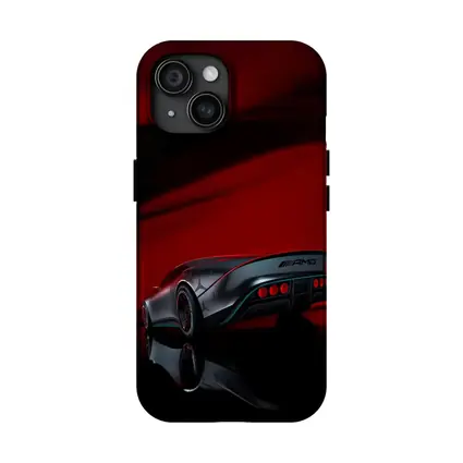 Mercedes AMG Vision Concept Red Background