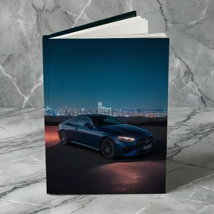 Mercedes CLE Coupe Blue City Night