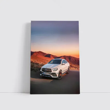 Mercedes AMG GLE Coupe Desert Sunset