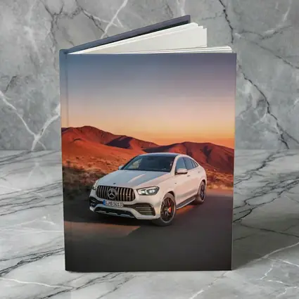 Mercedes AMG GLE Coupe Desert Sunset