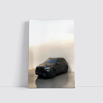 Mercedes Benz GLE Class Black Minimal Studio