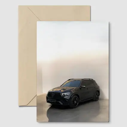 Mercedes Benz GLE Class Black Minimal Studio