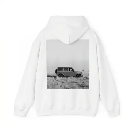 Mercedes G Class Black White Field
