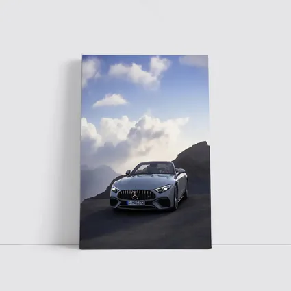 Mercedes SL Class Silver Mountain Road